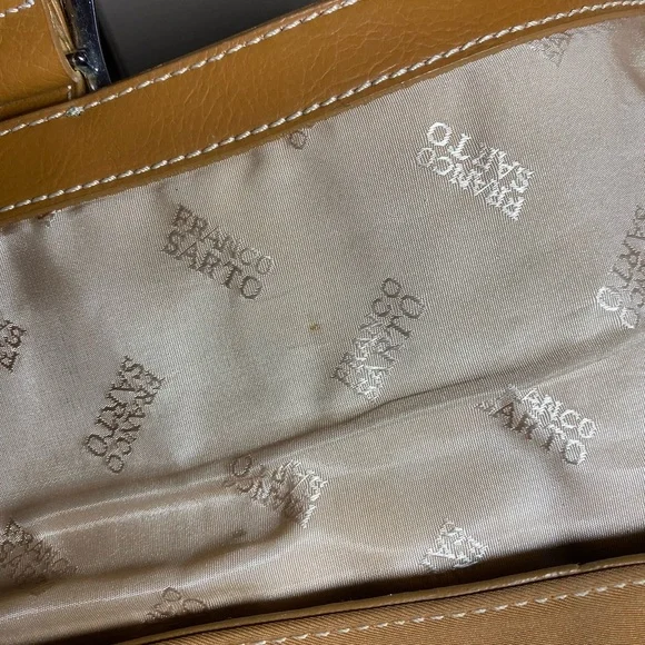 EUC Franco Sarto Brown & Tan Shoulder Bag - Picture 2 of 10